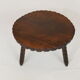 Table basse tripode en bois massif