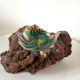 Enamelled lava stone ashtray design 60s - 70s