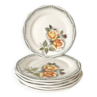 Digoin dessert plates, Odile model