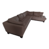 5/7 seater corner sofa in full grain leather