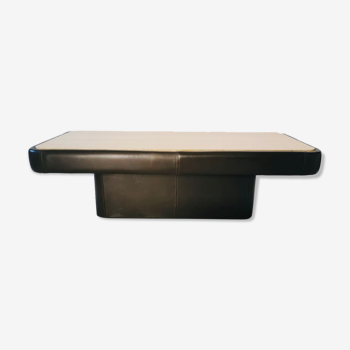 Coffee table De sede ds84 cook+ travertine