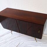 Chest of 2 doors with brass legs