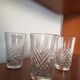 Lot de 6 verres en cristal saint louis