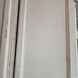 Pair old weathered doors height 154 cm