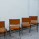 Lot 4 chaises vintage