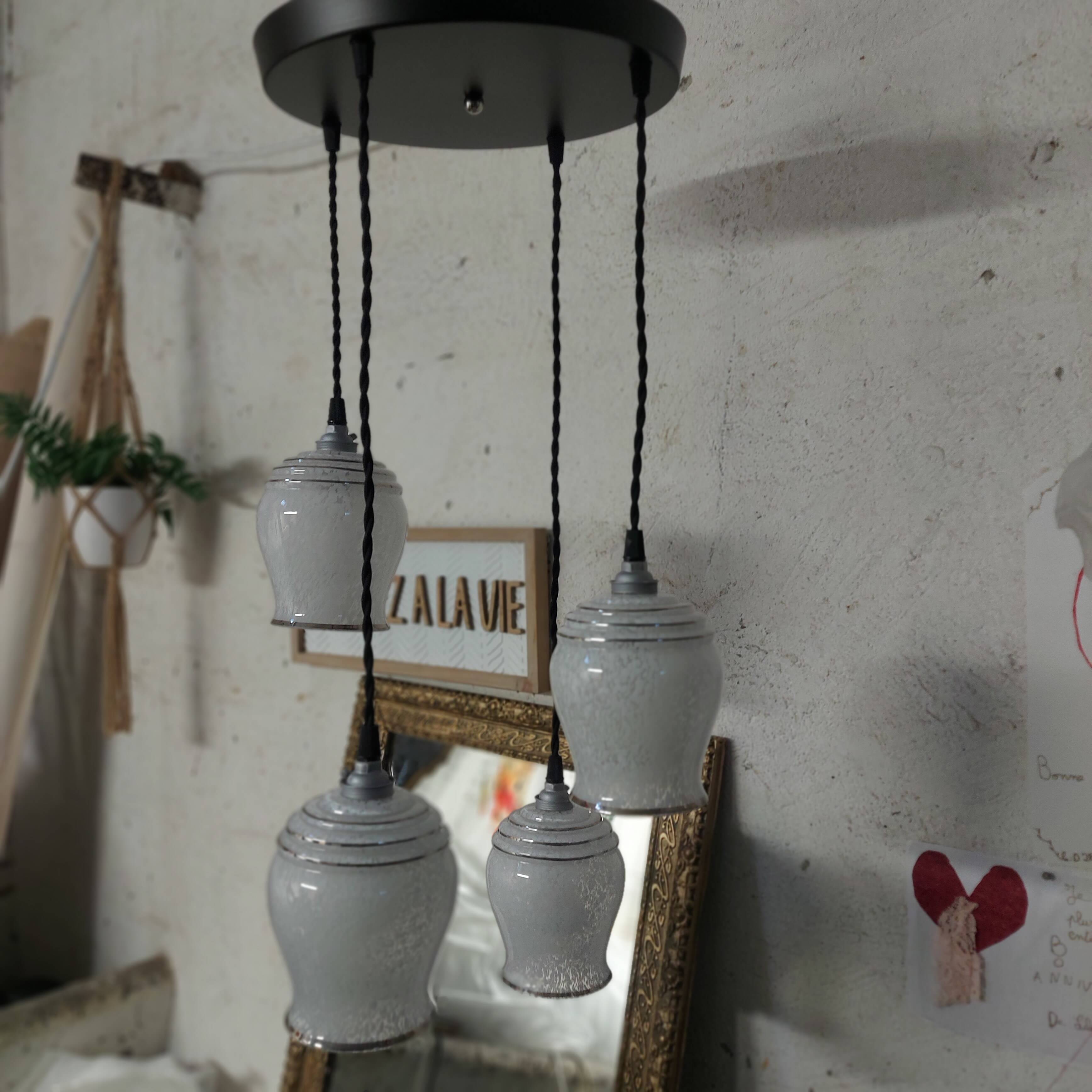 Waterfall suspension