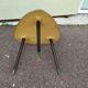 Table basse Formica vintage décor chinois asiatique tripode