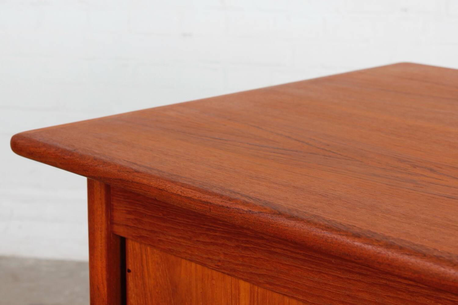 Vintage Teak Schreibtisch Desk Mid Century Danish Design 60er
