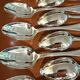 Christofle pearls, dessert cutlery 12 forks 12 spoons 17cm