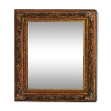 Mirror Louis XVI gilded wood ice old 109x128cm