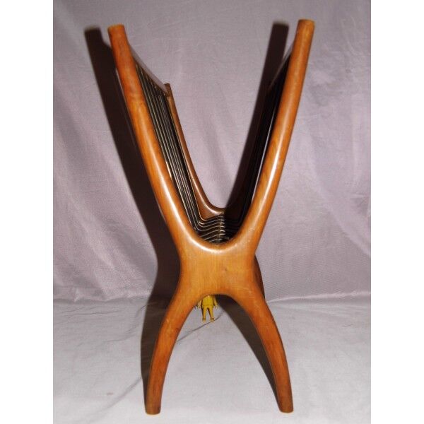 Scandinavian vintage design magazine holder