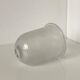 Small art deco vase in pressed and molded glass