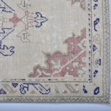Decorative Oushak Vintage Wool Rug sku 3319