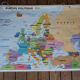 School map poster vintage Europe edition MDI - Old poster