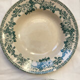 Assiettes terre de fer  Saint Amand et Homag