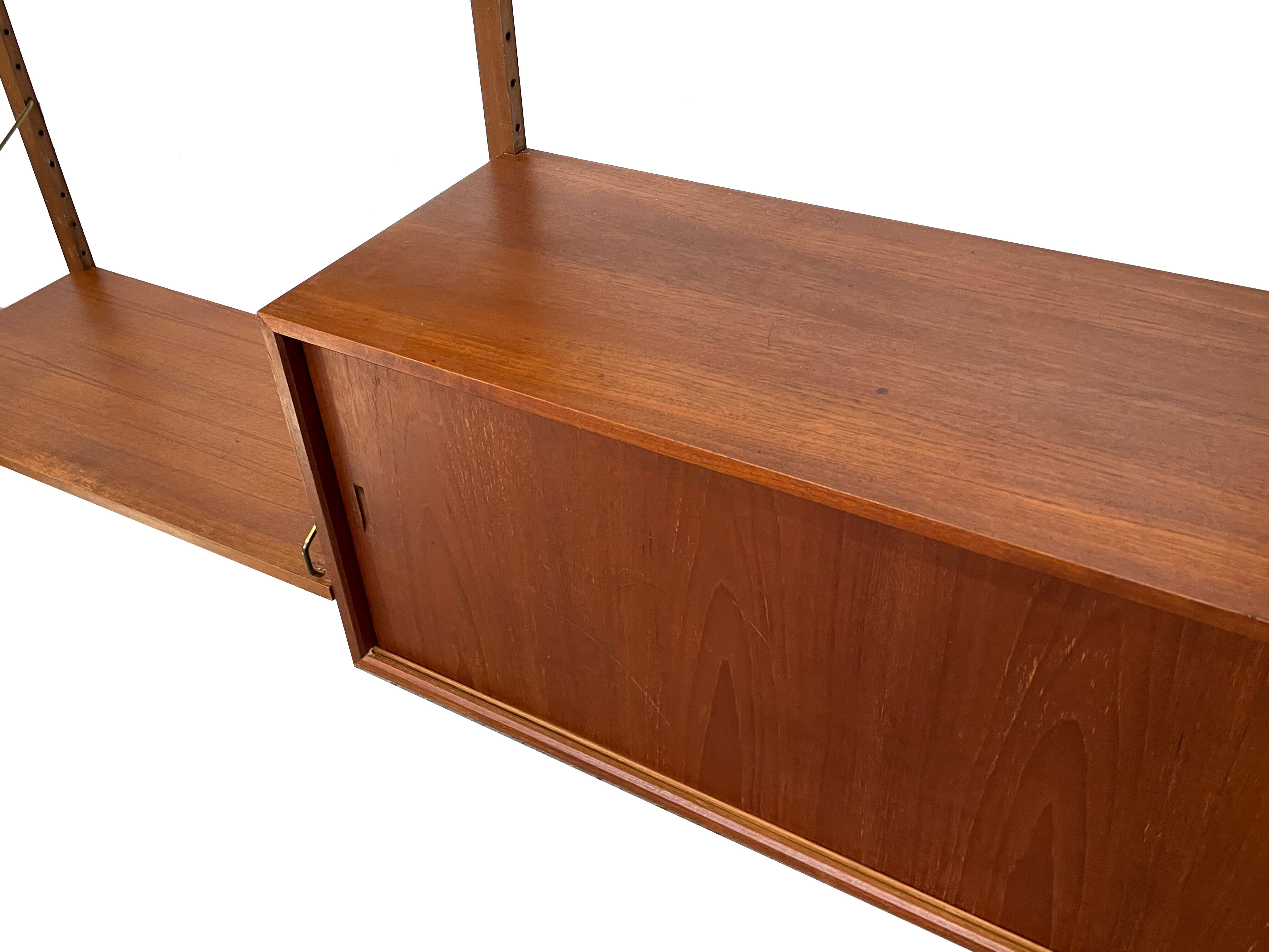 Vintage Poul Cadovius Royal System wall system wall unit