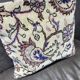 Coussin en tapis vintage fait main