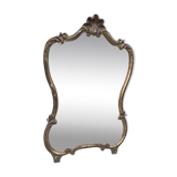 Antique Italian Louis XV gilden mirror 78x125cm