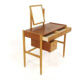 Scandinavian dressing table in teak and oak, Sweden, 1960