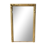 Gilded wooden mirror Napoleon III 186x119cm