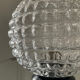 Lampe vintage des années 70 en verre moulé