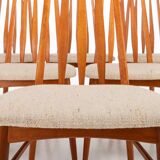 Set of 6 Eva Dining Chairs by Niels Koefoed for Koefoeds Hornslet, 1960s