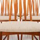 Ensemble de 6 chaises de salle à manger Eva par Niels Koefoed pour Koefoeds Hornslet, 1960s
