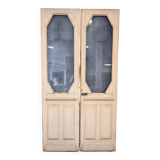 Art Deco double-leaf glass door