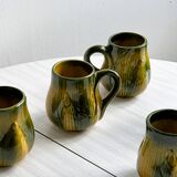5 cups in ceramic.