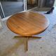 Table extensible Baumann en teck des années 60, (2 rallonges)