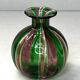 Small contemporary glass vase, 20th century design, murano, italy