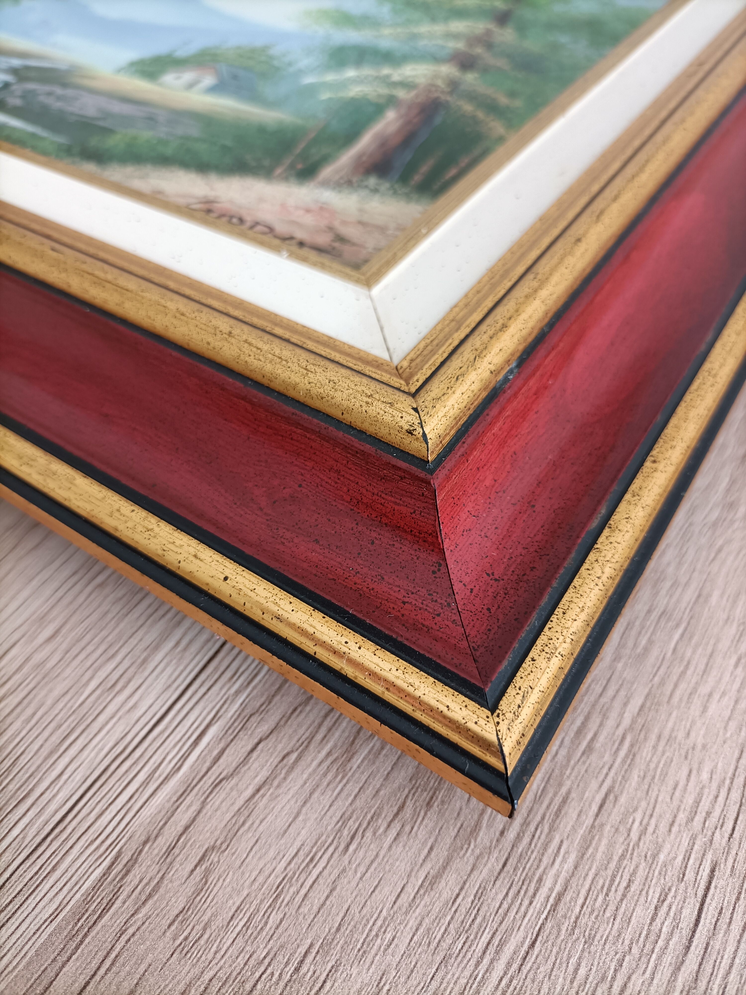 Landscape painting signed Cuoper