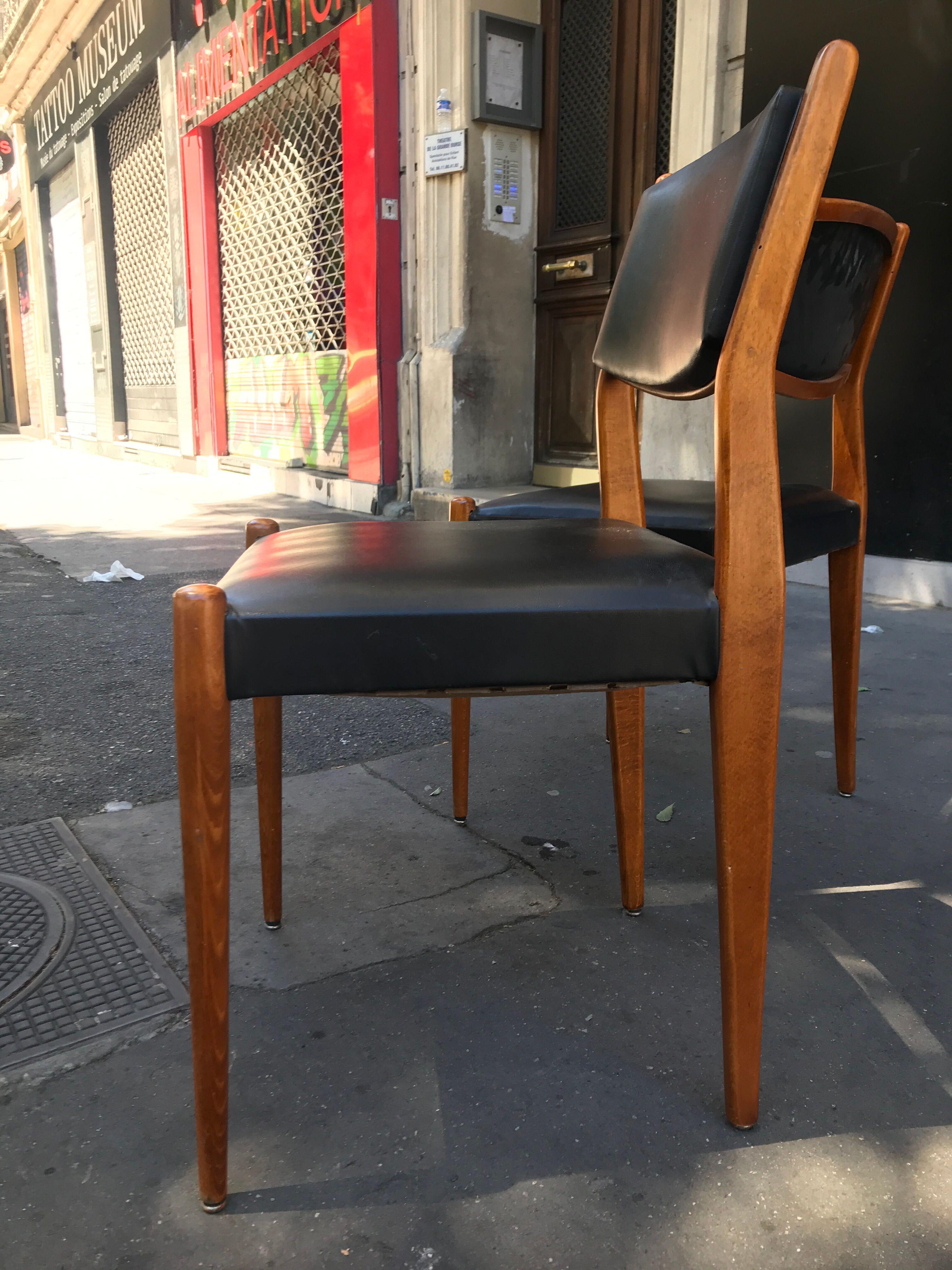 Pair of Scandinavian chairs