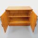 Charlotte Perriand style Les Arcs vintage pine storage unit from the 60s and 70s
