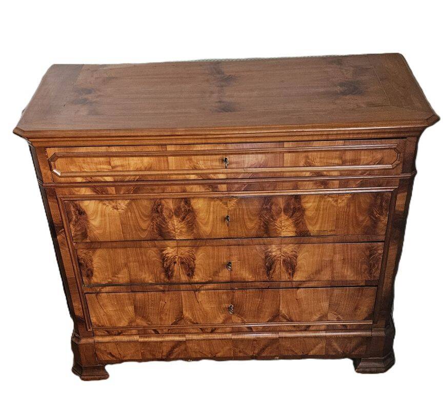 Louis Philippe Style Cherrywood Chest of Drawers