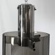 Veca, Italian vintage glass and chrome chandelier