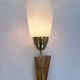 Mid Century Brass and Glass Wall Light/lamp by Kamenicky Senov - around 1970s