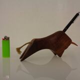 Mahogany Bull Pen Holder, Denmark, 1960s