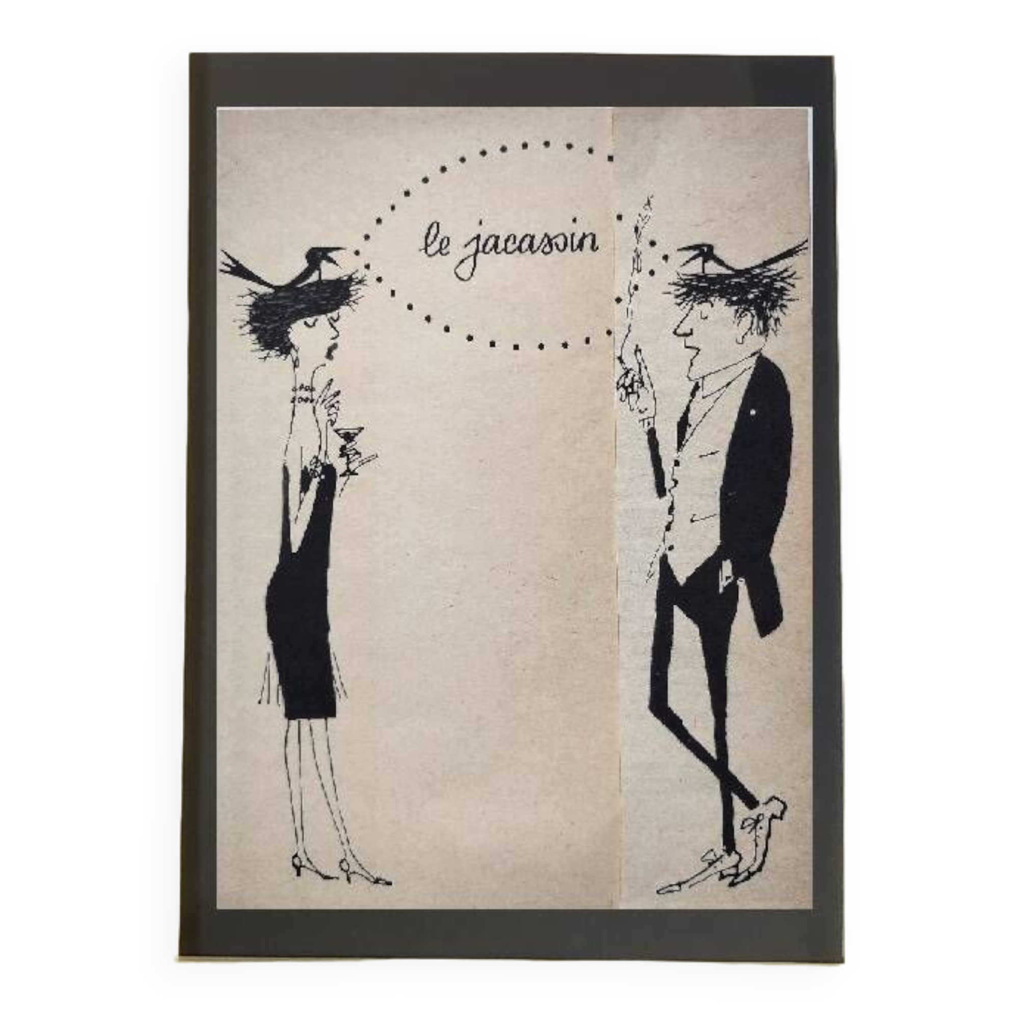 Damaging illustration from 1962 "the jacassin"