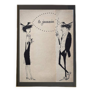 Damaging illustration from 1962 "the jacassin"