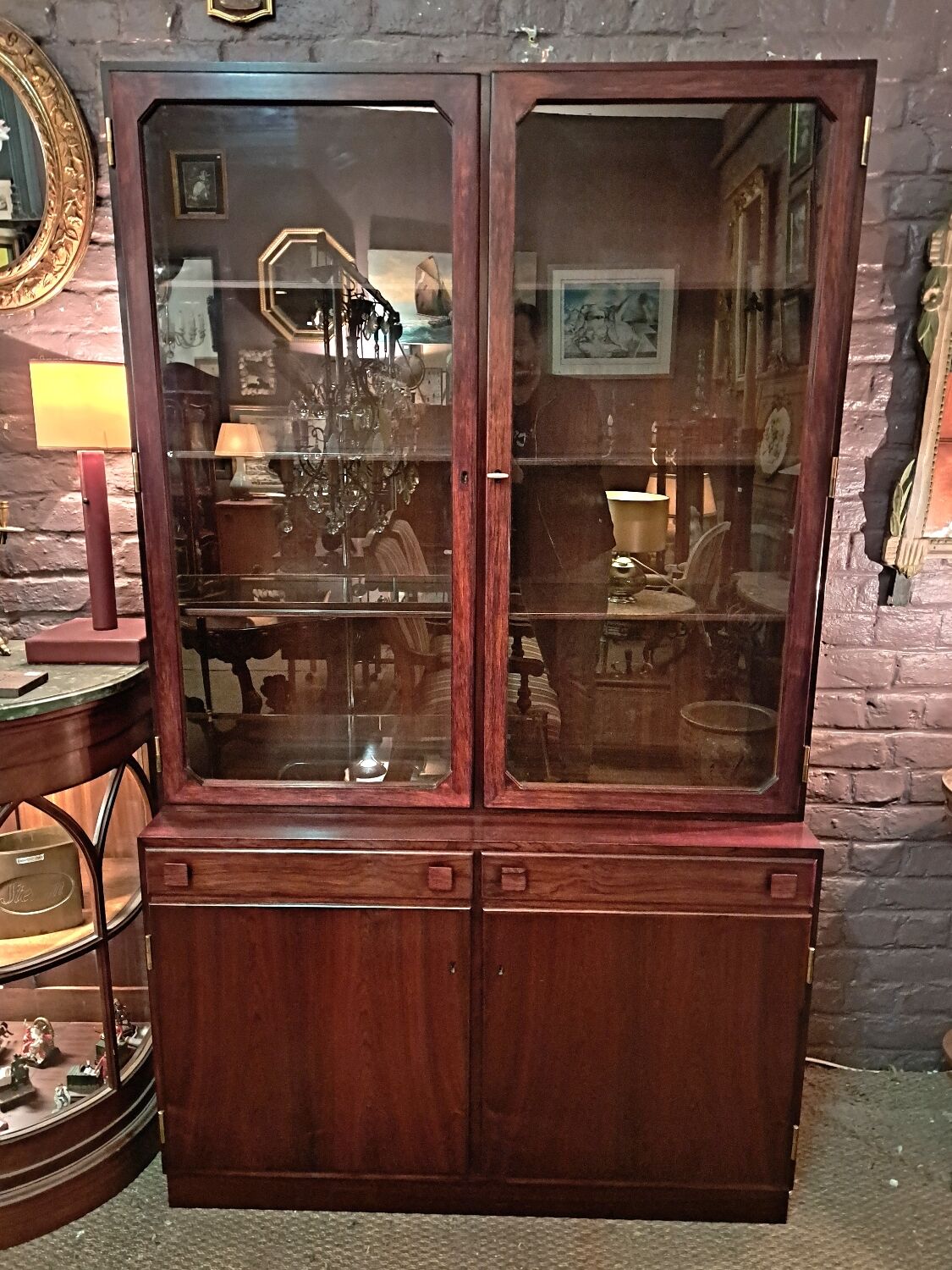 O.Bank Larsen Rosewood Bookcase