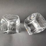 2 Sèvres crystal whisky glasses, KEOS model