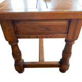 Old solid oak desk
