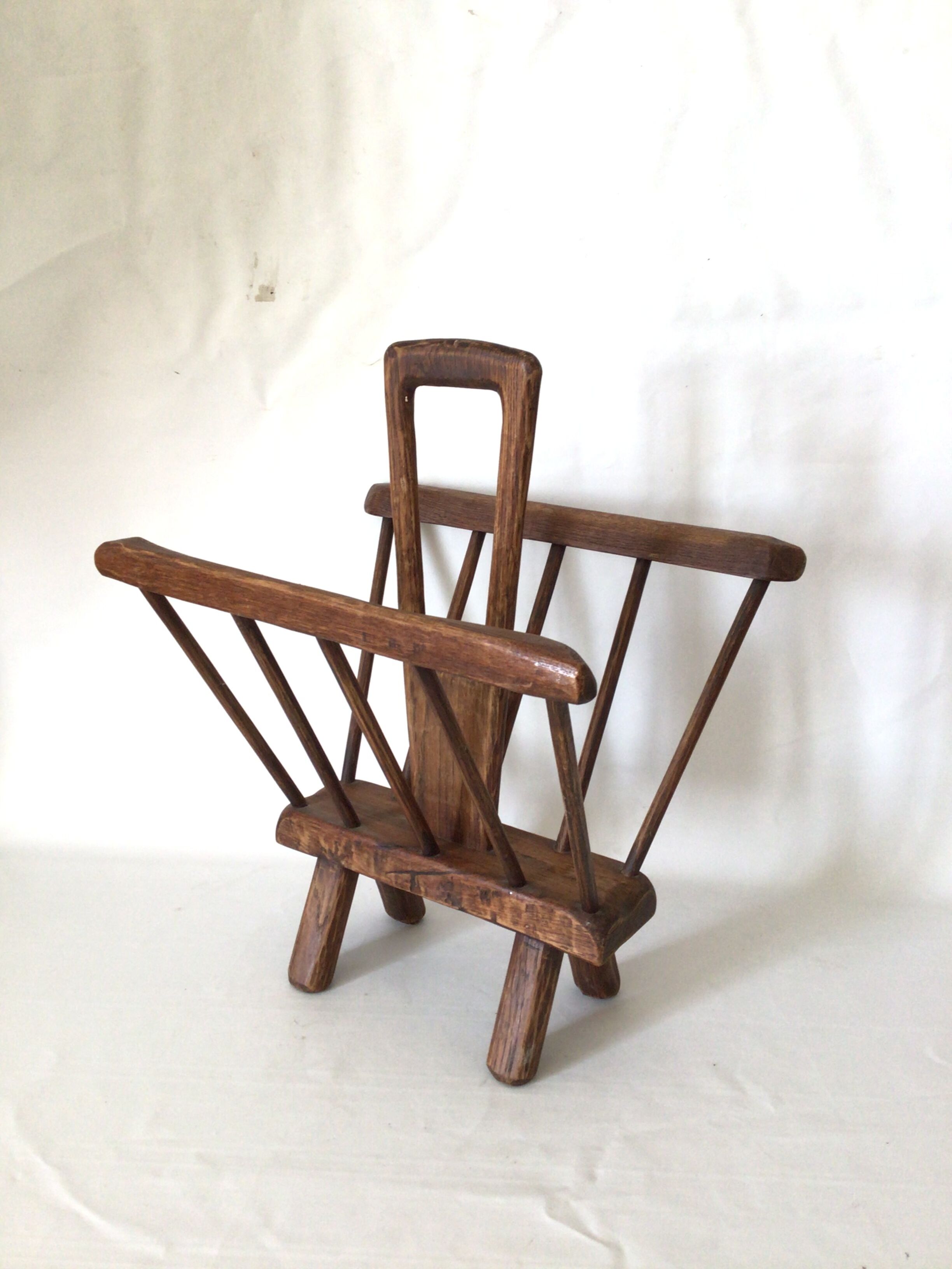 Brutalist Oak Magazine Door