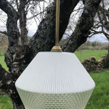 Vintage glass hanging lamp