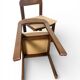 Set of 4 modernist vintage chairs