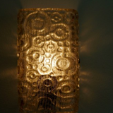 Mid Century lamp wall Iceglass