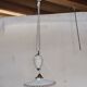 Porcelain rise and fall suspension