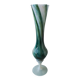 Footed vase in Italian opaline.