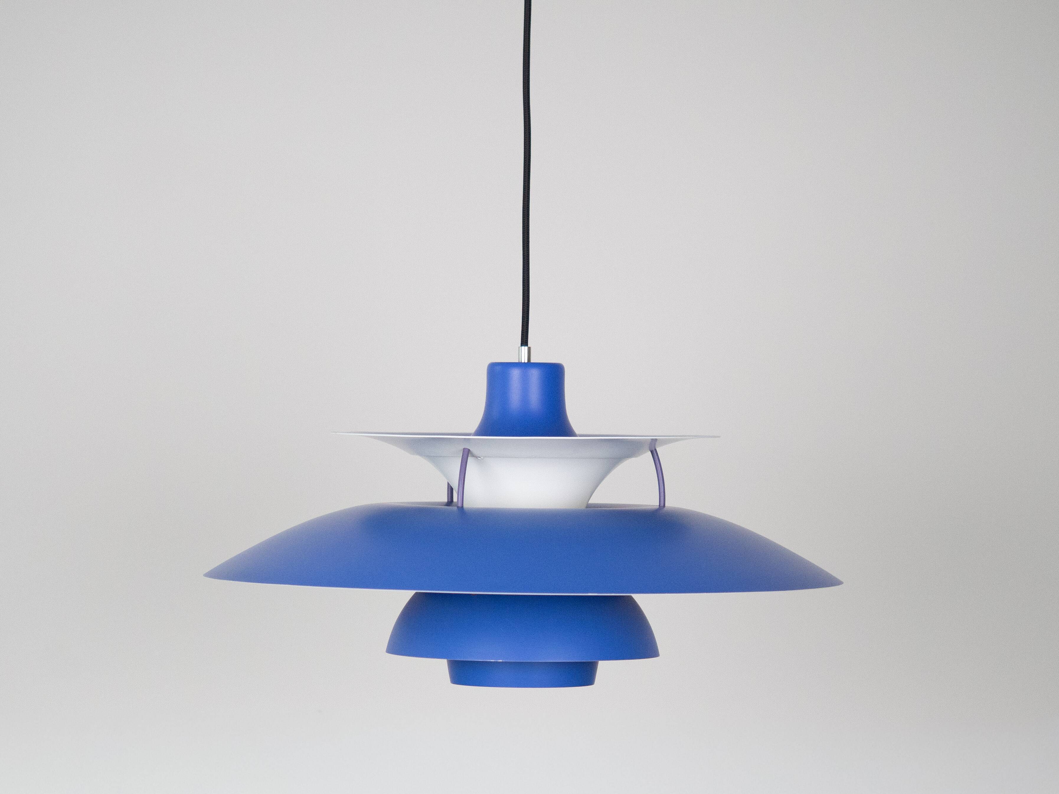 Danish vintage pendant lamp PH 5 by Poul Henningsen, Louis Poulsen, 1958